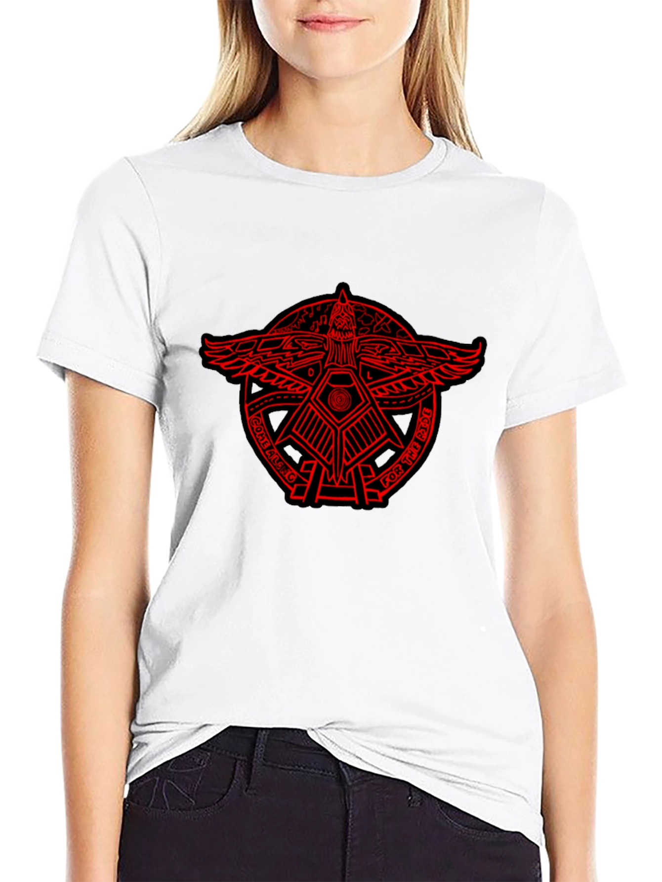 Eagle Crest Graphic Black T-Shirt