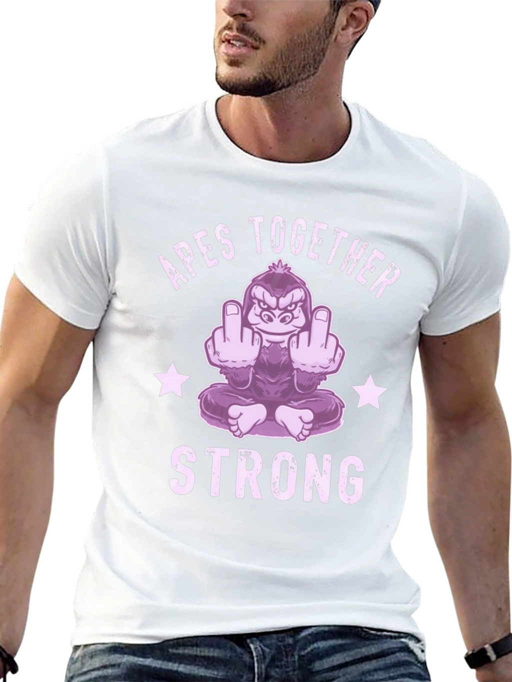 Apes Together Strong Graphic T-Shirt