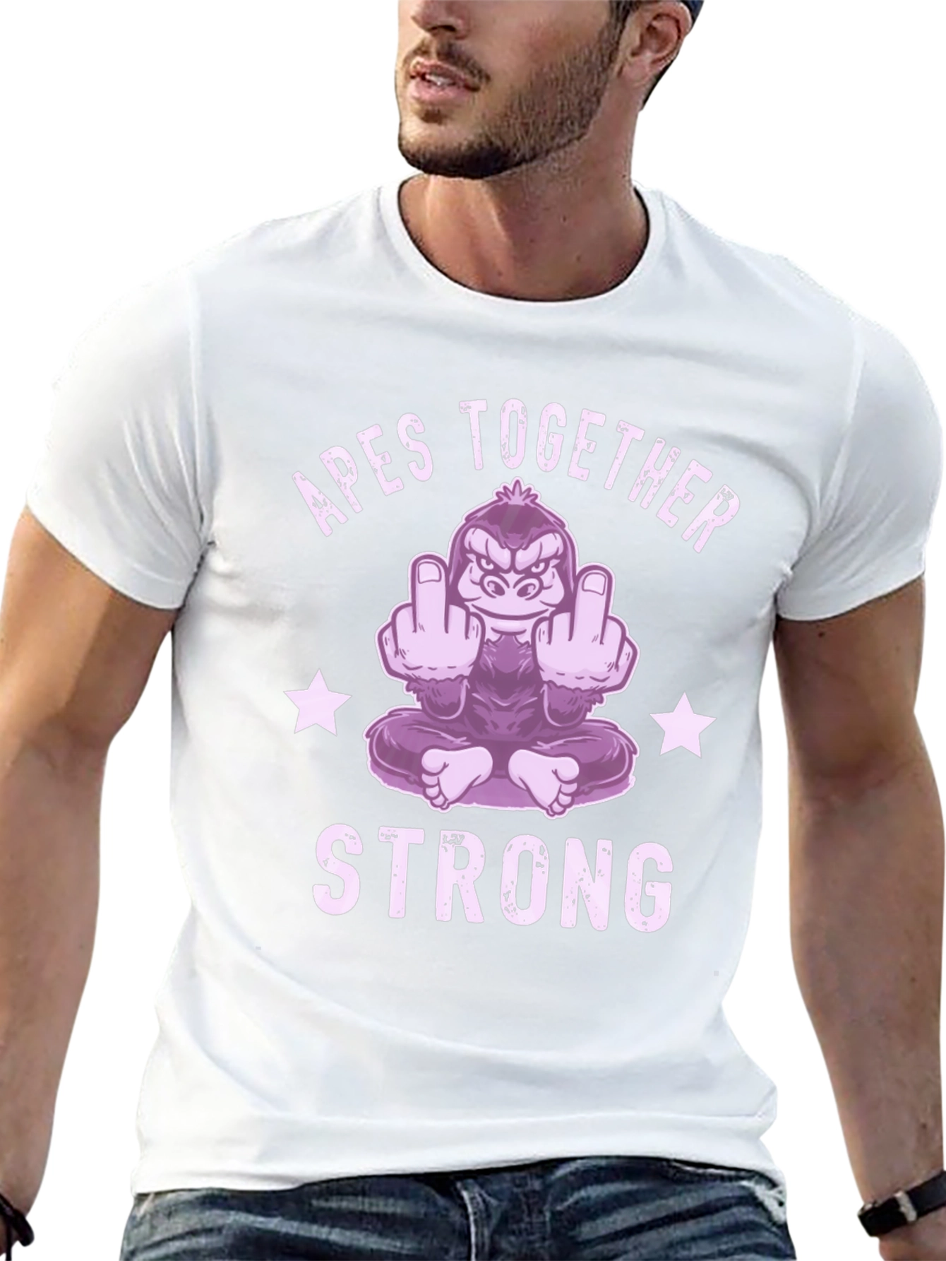 Apes Together Strong Graphic T-Shirt