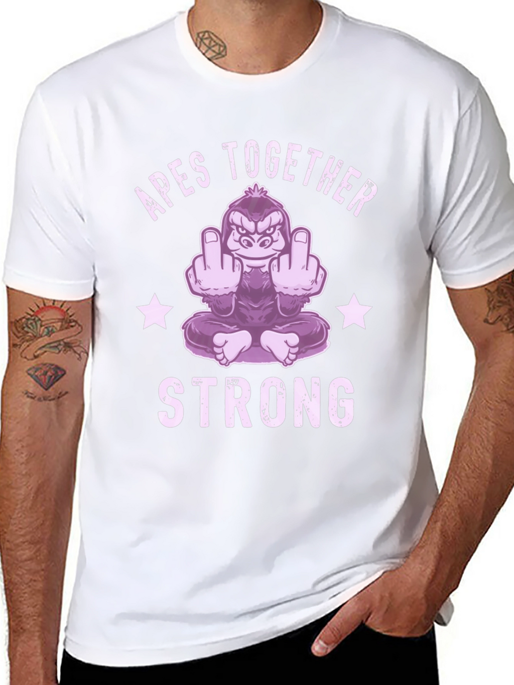Apes Together Strong Graphic T-Shirt