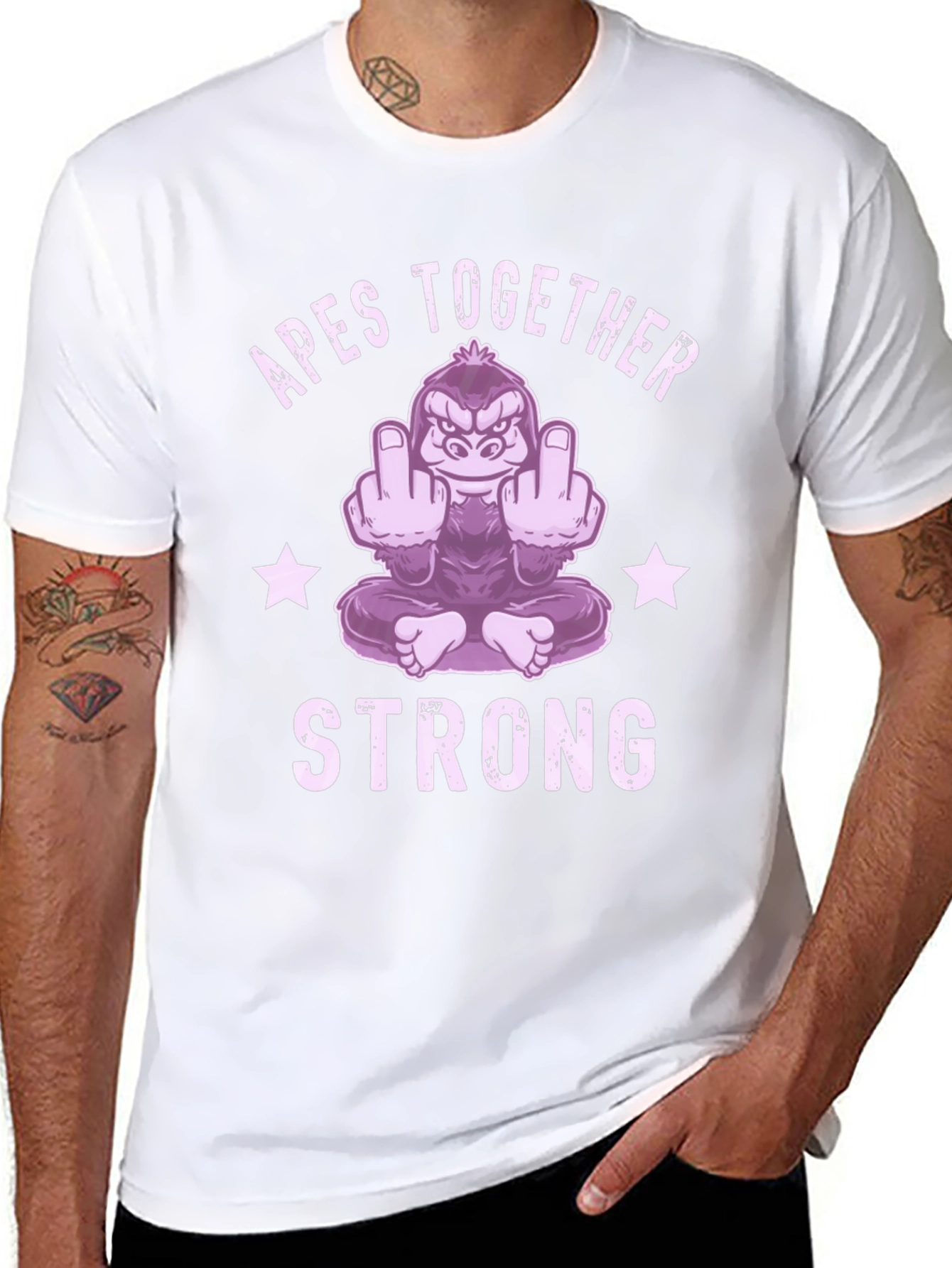 Apes Together Strong Graphic T-Shirt