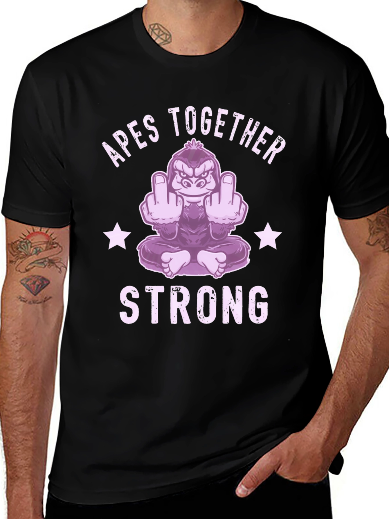 Apes Together Strong Graphic T-Shirt