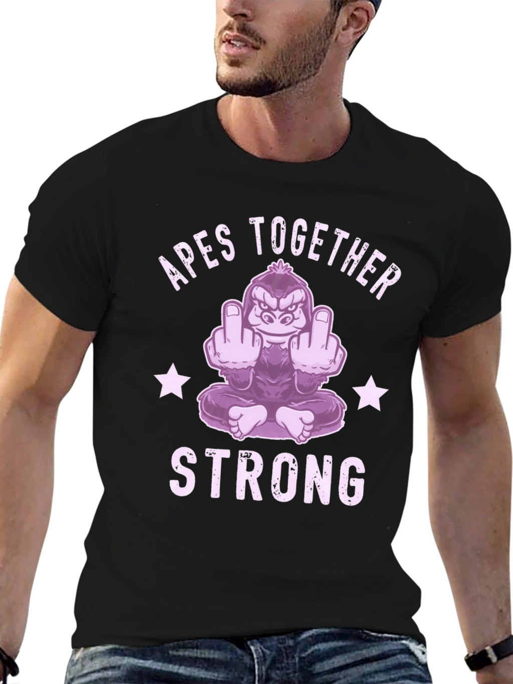 Apes Together Strong Graphic T-Shirt