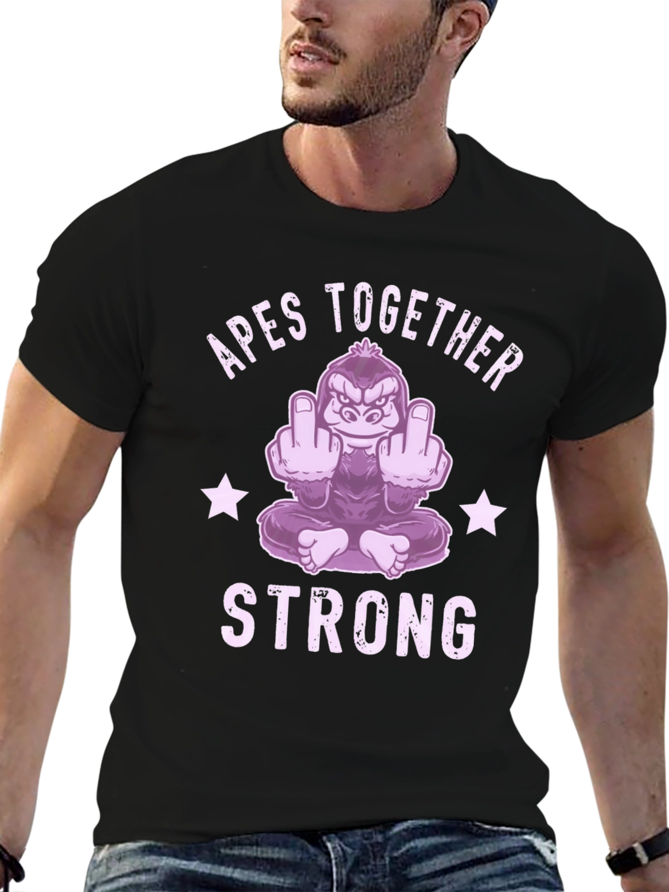 Apes Together Strong Graphic T-Shirt