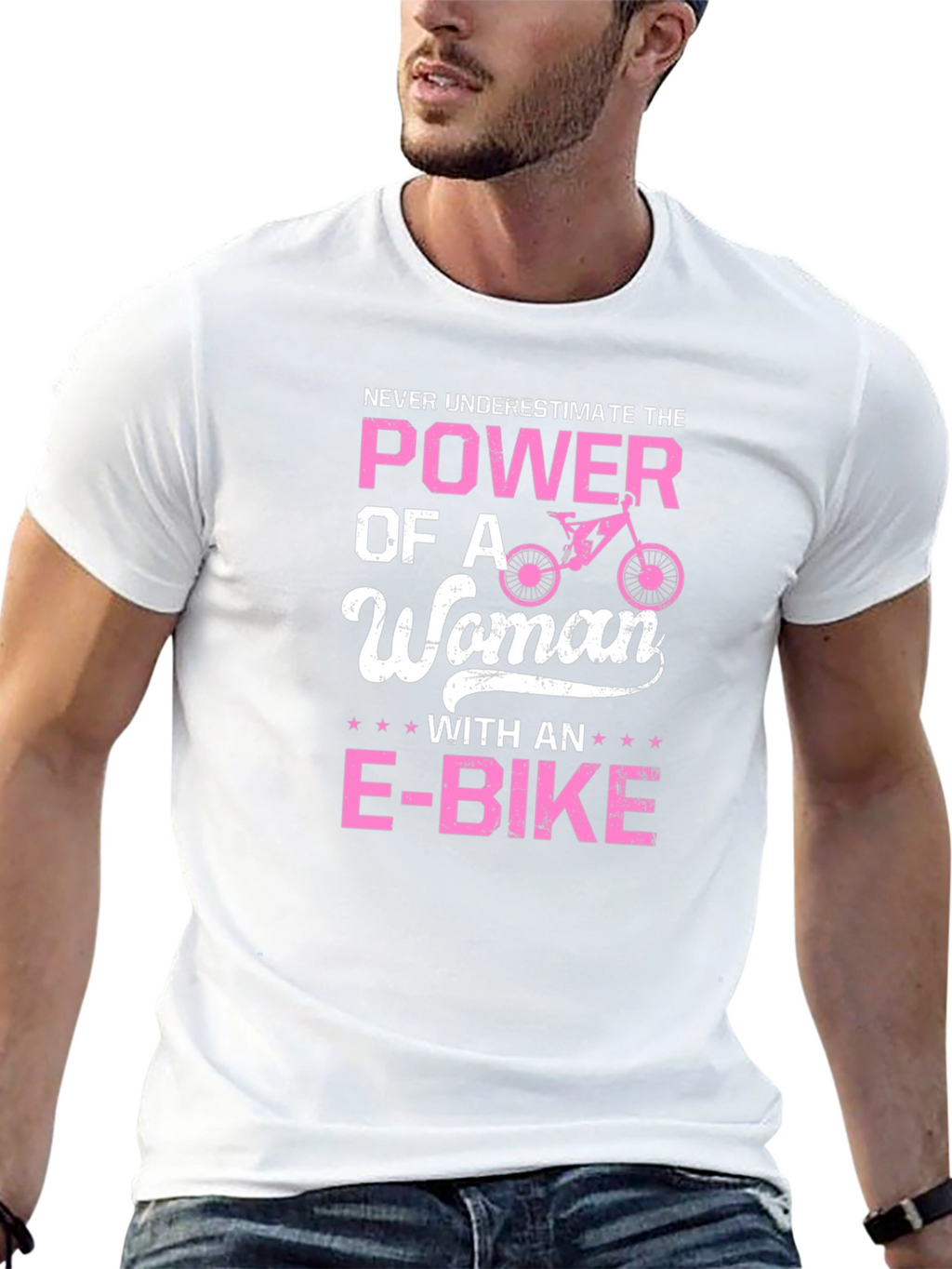 Empowered Woman E-Bike Graphic Tee