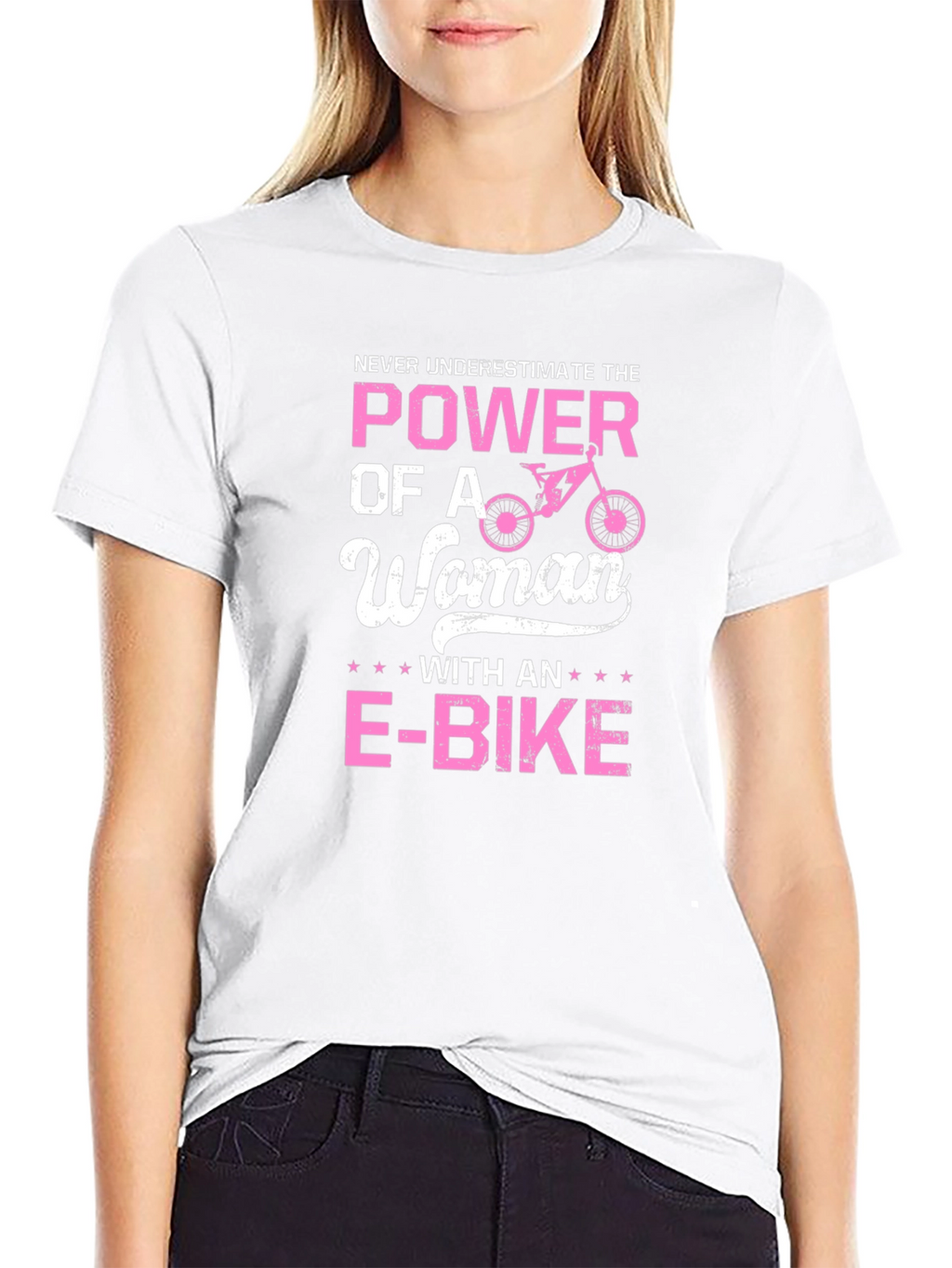 Empowered Woman E-Bike Graphic Tee