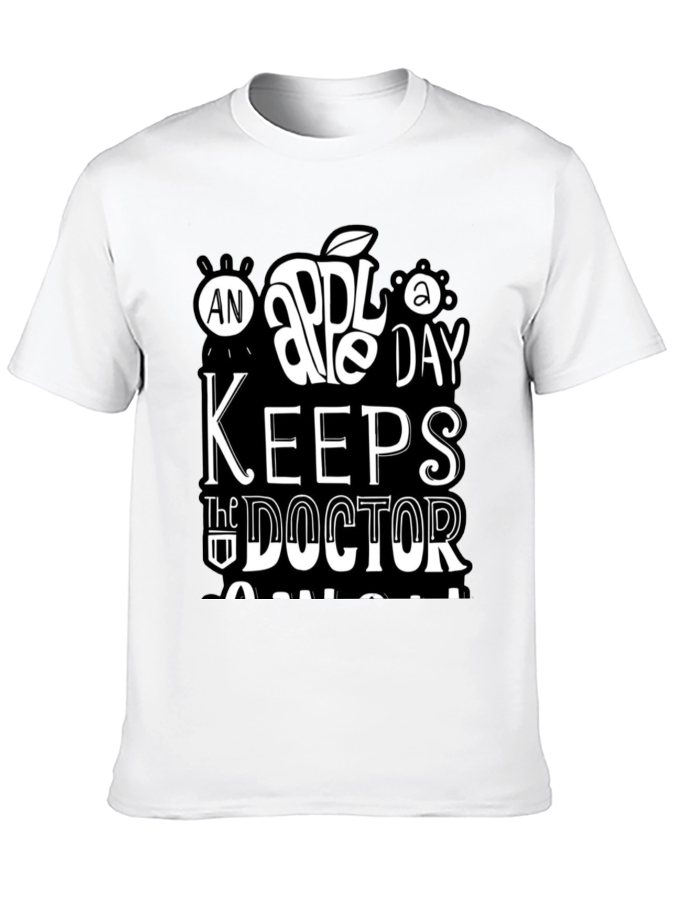 An Apple a Day Keeps The Doctor Away Graphic Tee