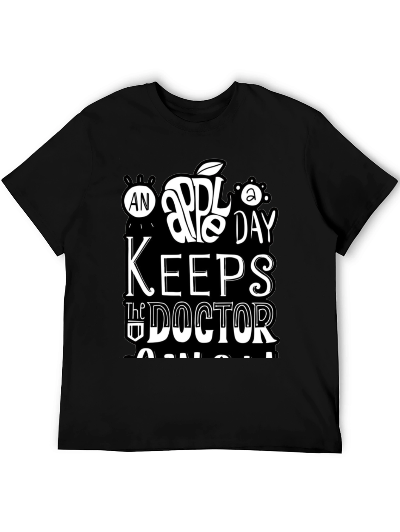 An Apple a Day Keeps The Doctor Away Graphic Tee
