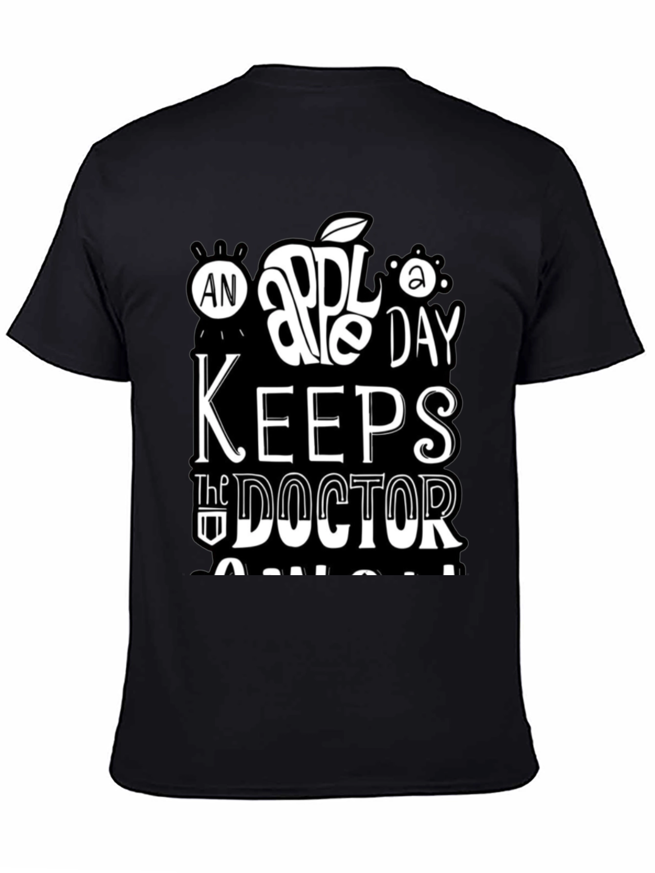 An Apple a Day Keeps The Doctor Away Graphic Tee