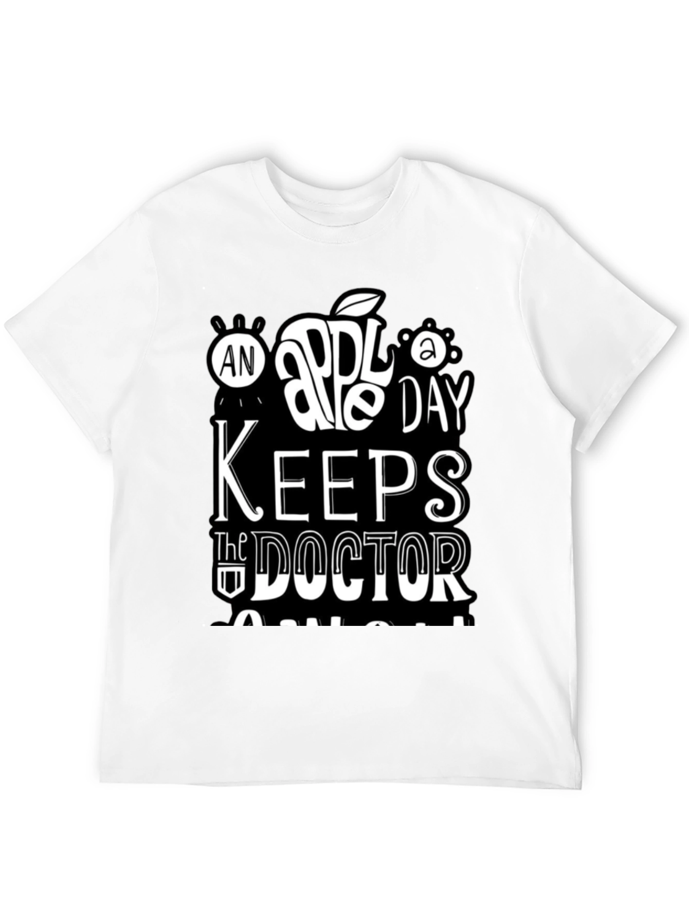 An Apple a Day Keeps The Doctor Away Graphic Tee