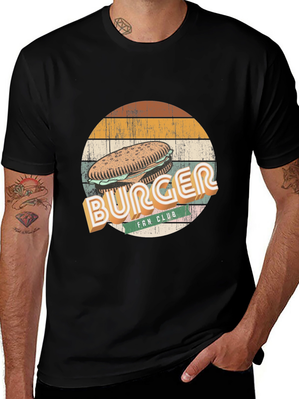 Burger Fan Club Graphic Tee