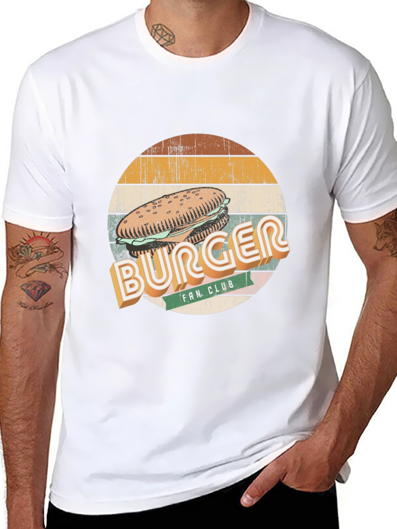 Burger Fan Club Graphic Tee