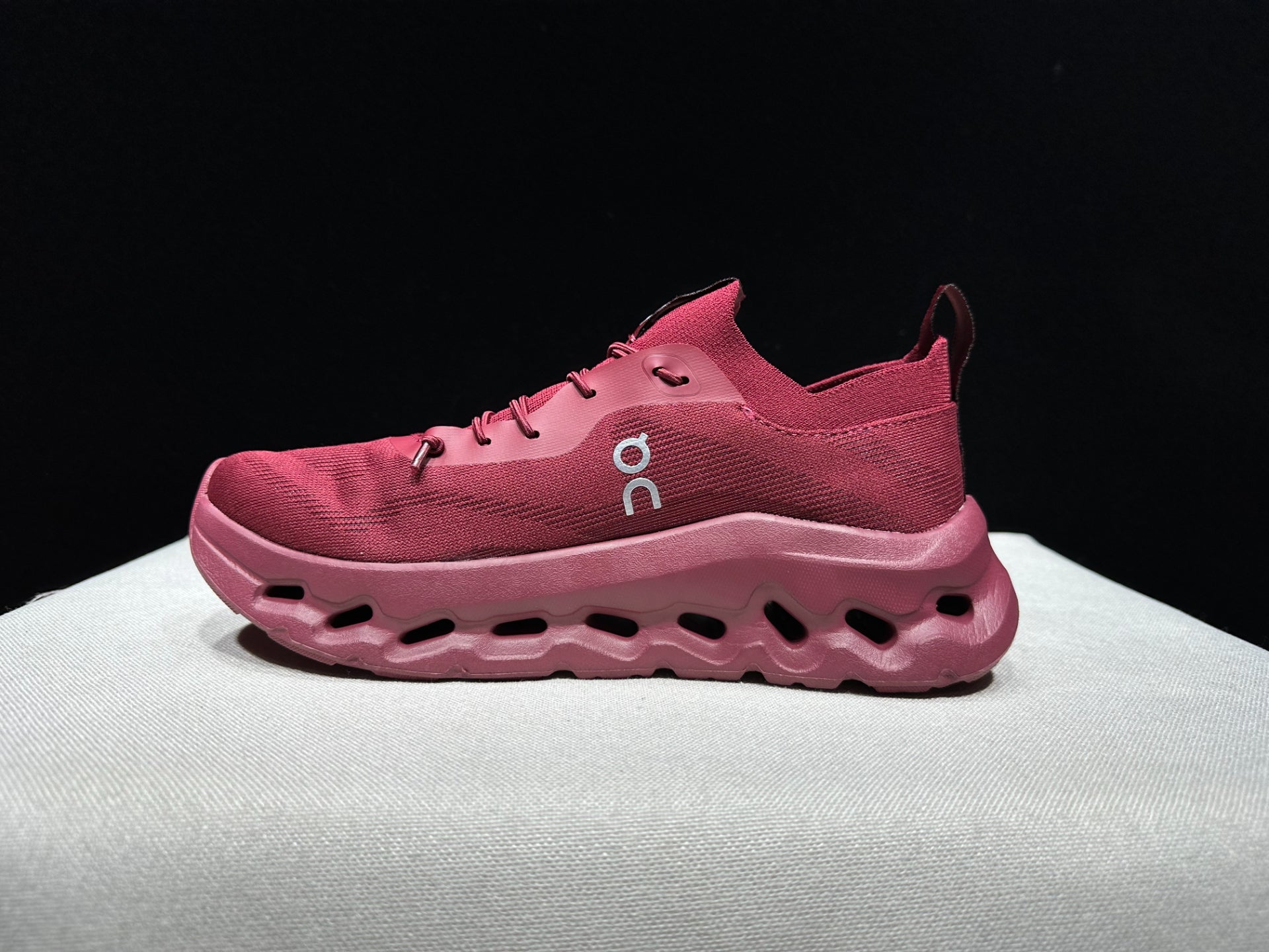 On Running x Loewe - Cloudtilt Beet Red Low Top Sneakers