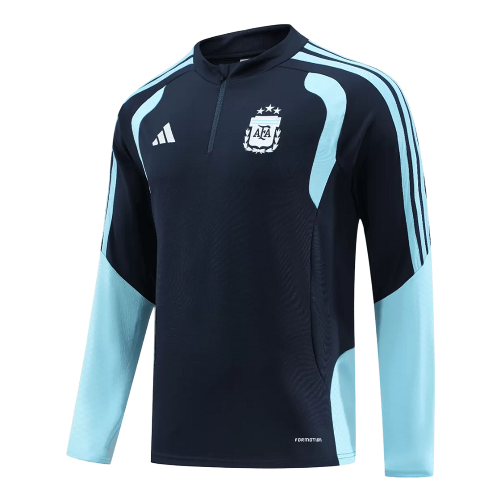 Argentina Zipper Sweatshirt Kit(Top+Pants) Navy 2026