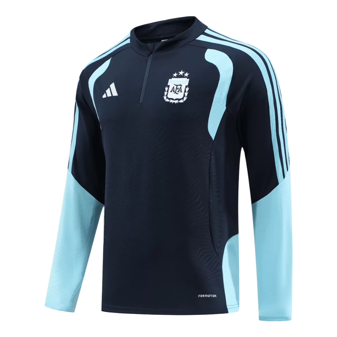 Argentina Zipper Sweatshirt Kit(Top+Pants) Navy 2026