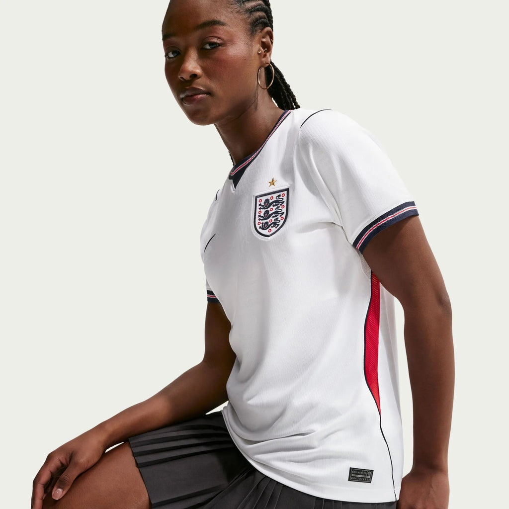 2026 England Women's Stadium Home Soccer Jersey (Custom)