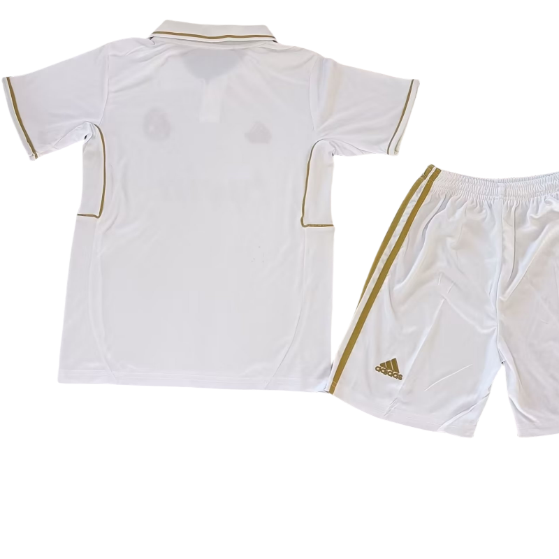 Kid's Retro Real Madrid Home Kit 2011/12