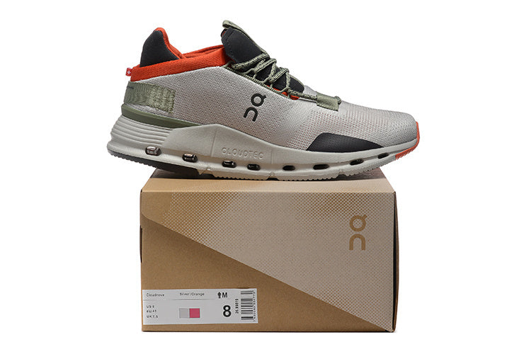 On Running Cloudnova - Silver | Orange