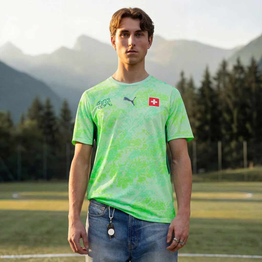 2026 Switzerland Men's Stadium Away Soccer Jersey