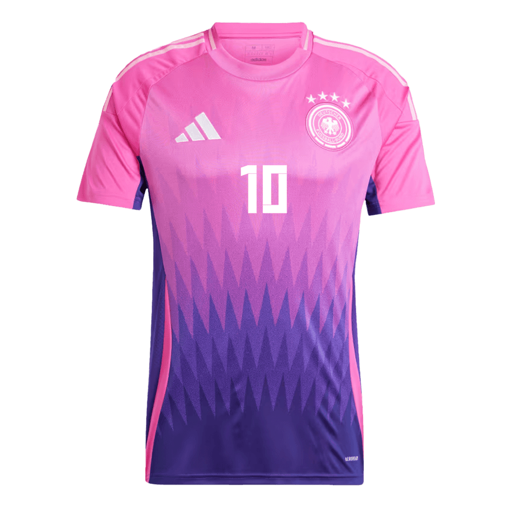 Jamal Musiala #10 Germany Away Jersey EURO 2024