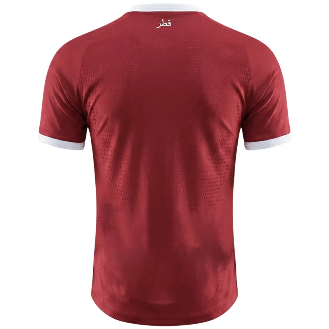 Player Version Qatar Home Authentic Jersey World Cup 2026