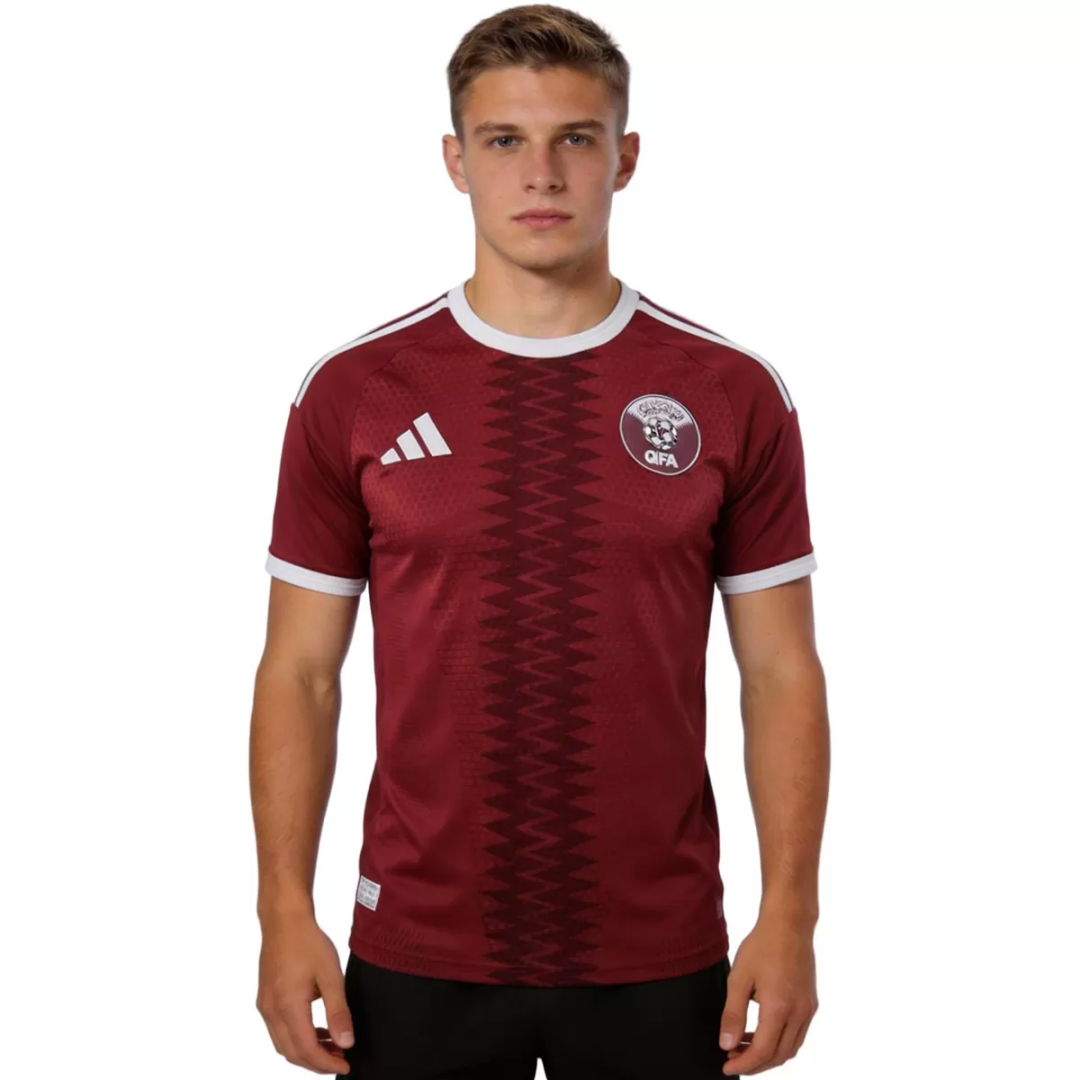 Player Version Qatar Home Authentic Jersey World Cup 2026
