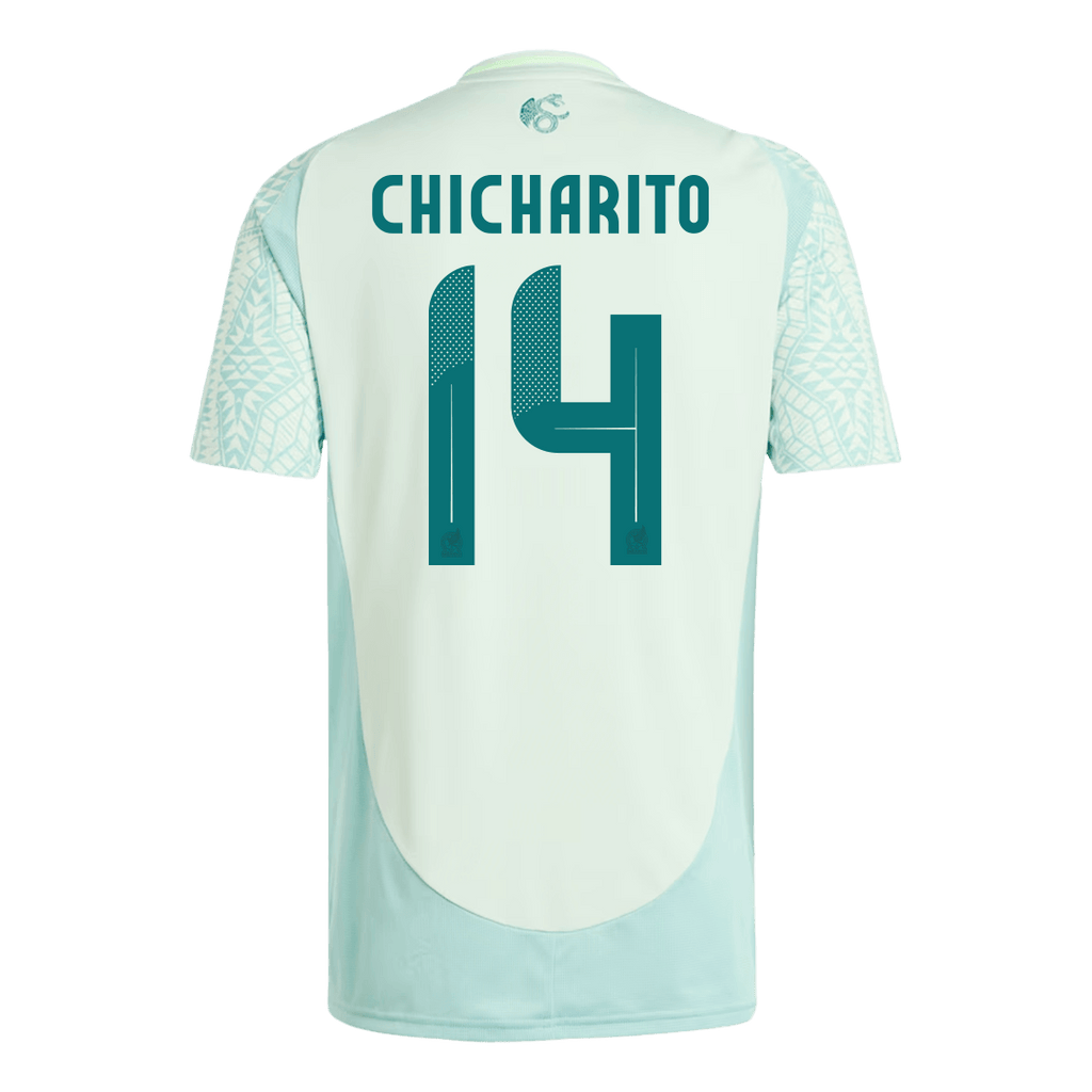 Javier Hernandez Chicharito #14 Mexico Away Jersey Copa America 2024