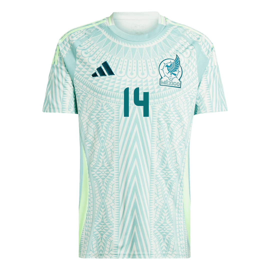 Javier Hernandez Chicharito #14 Mexico Away Jersey Copa America 2024