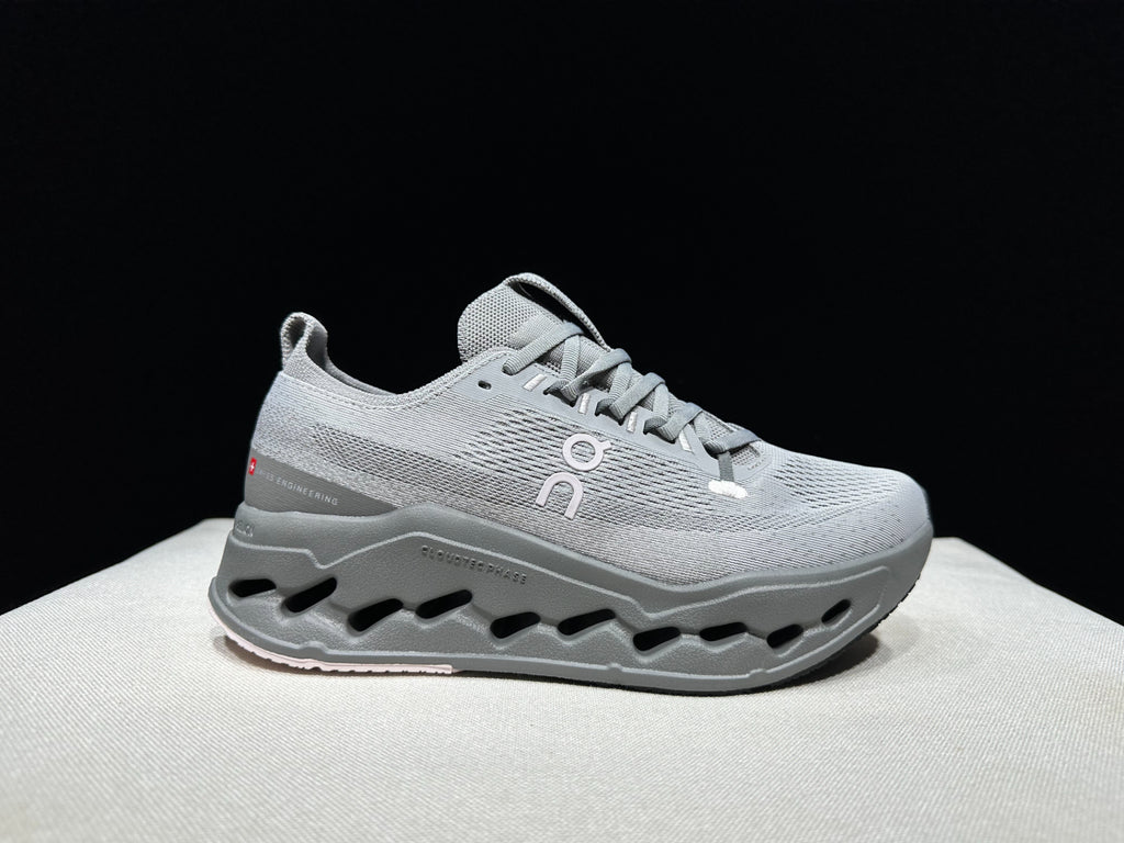 On Cloudsurfer Max Road-Running Shoes Gray