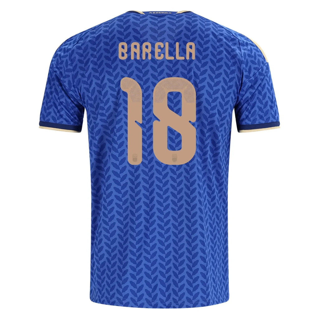 2026 Italy Men's Stadium Home Soccer Jersey (Custom)