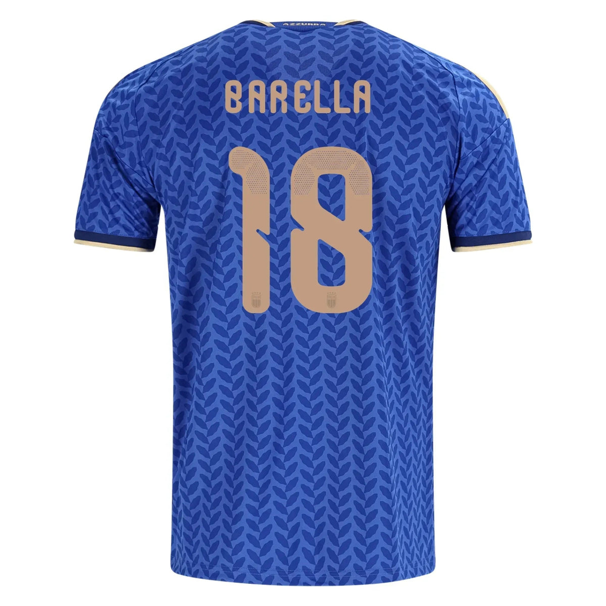 2026 Italy Men's Stadium Home Soccer Jersey (Custom)