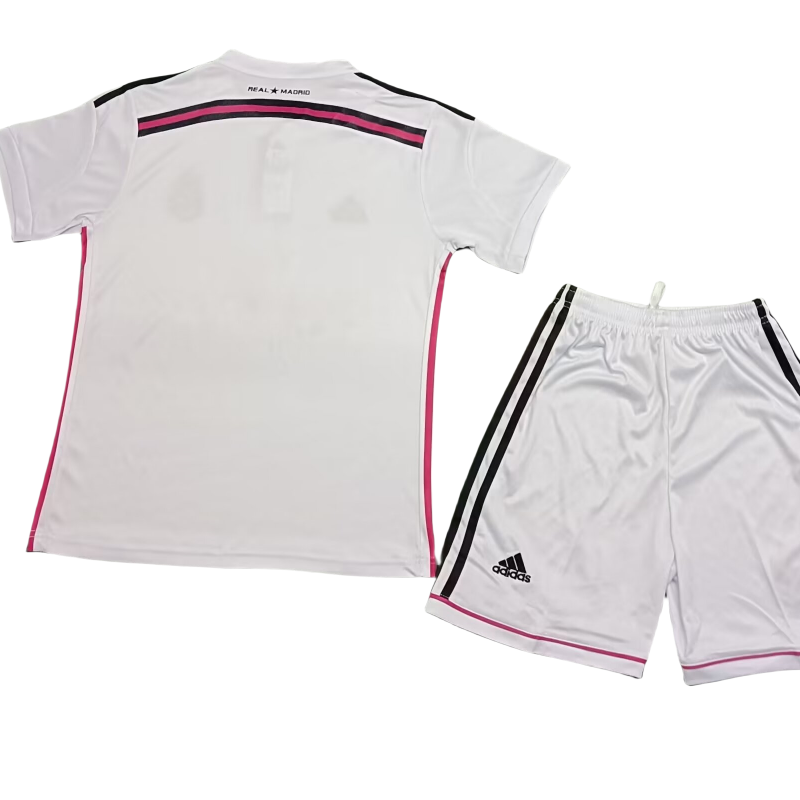 Kid's Retro Real Madrid Home Kit 2014/15