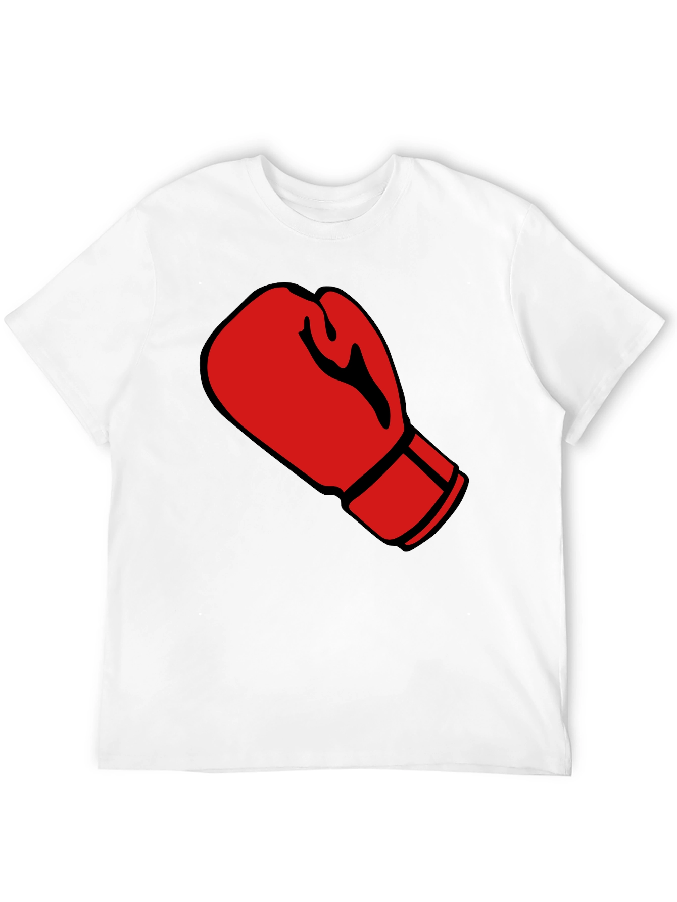 Boxing Glove Graphic Tee - Stylish Comfort