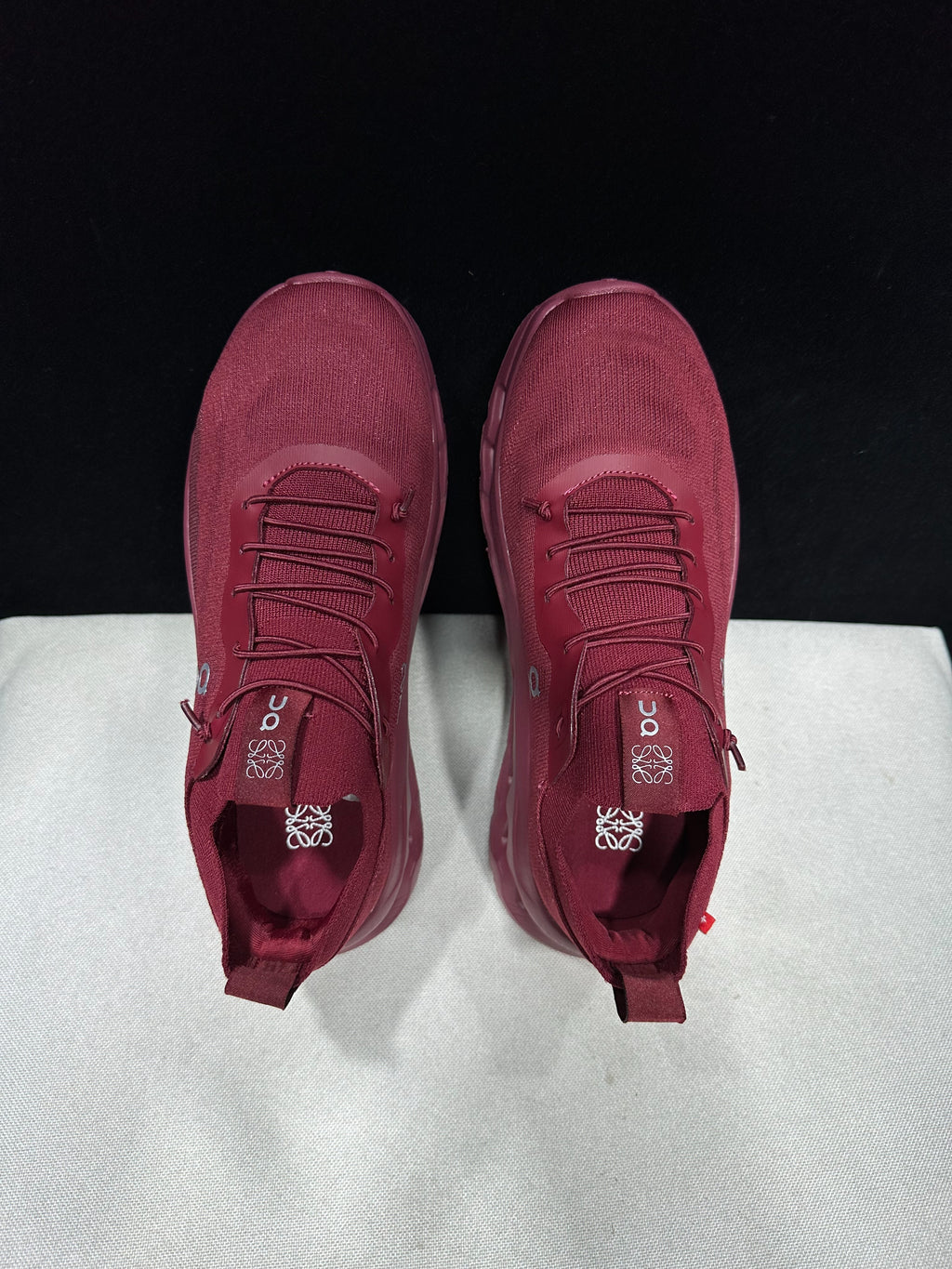 On Running x Loewe - Cloudtilt Beet Red Low Top Sneakers