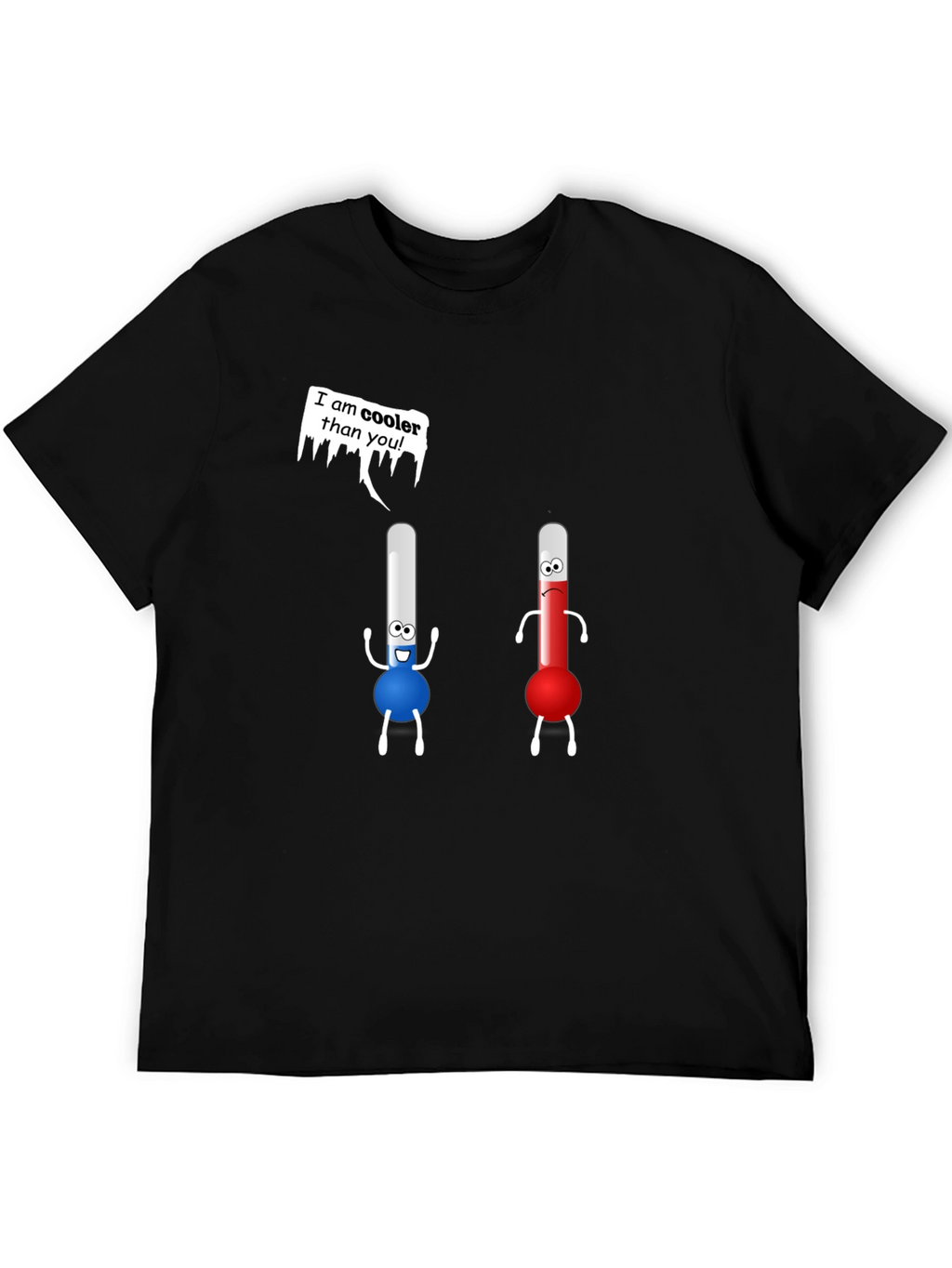 Cooler Than You! Graphic Tee - Black