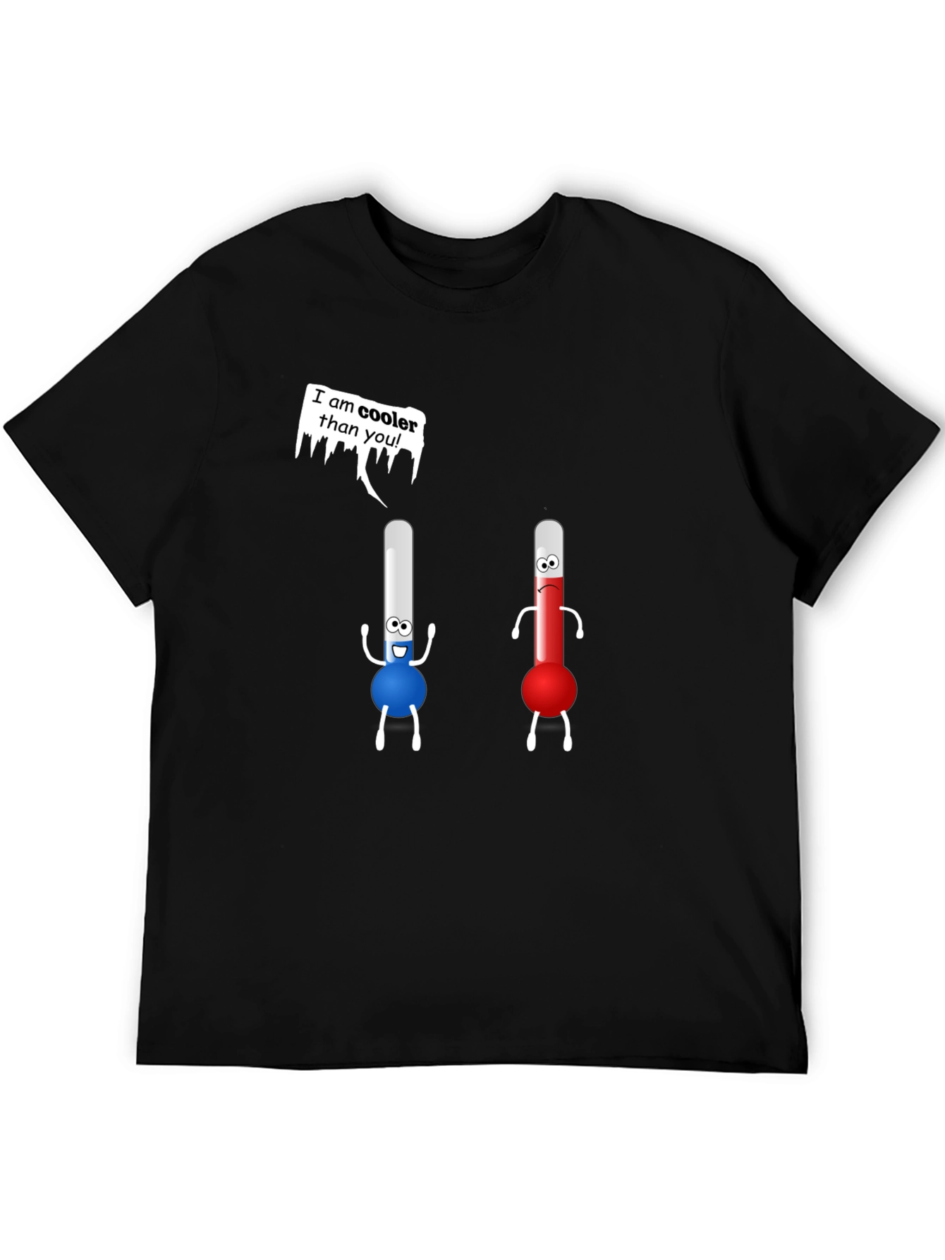 Cooler Than You! Graphic Tee - Black