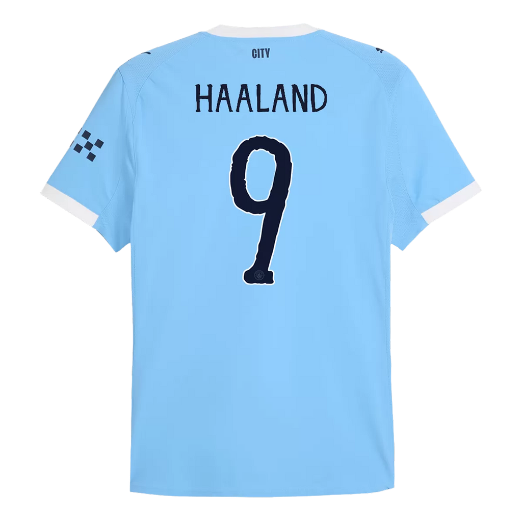 Player Version HAALAND #9 Manchester City Home Jersey 2025/26