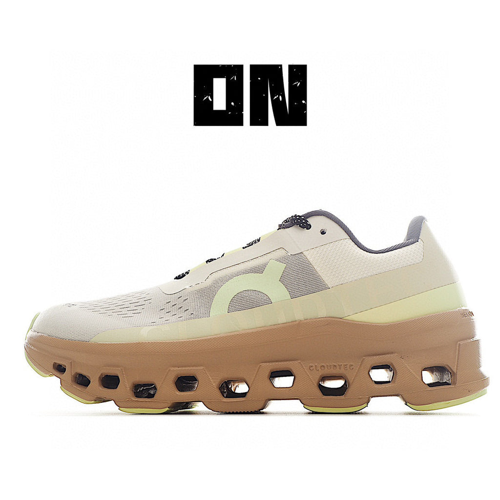 On Running Cloudmonster Sneakers Cream | Light Green