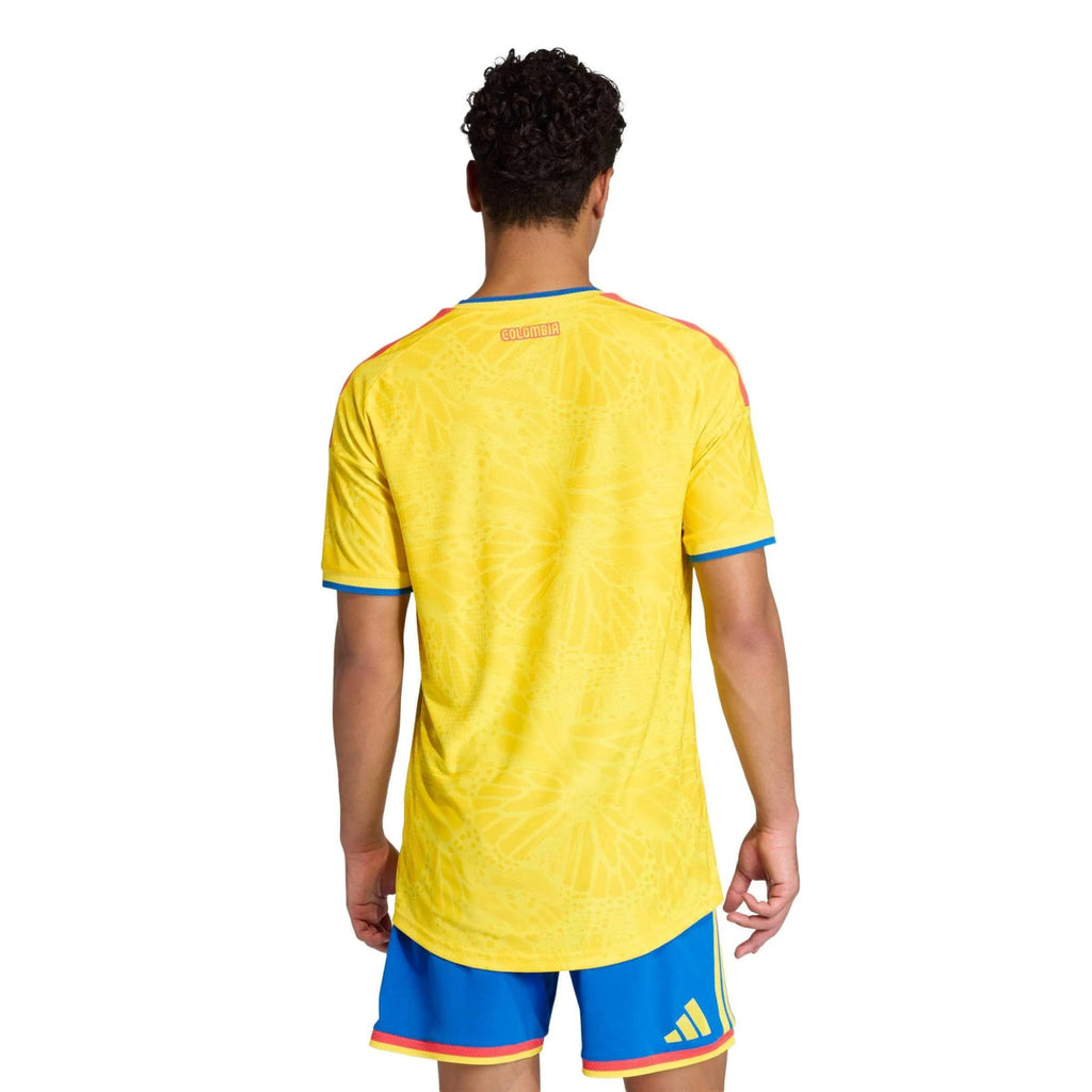 2026 Colombia Men's Authentic Home Soccer Jersey (Custom)