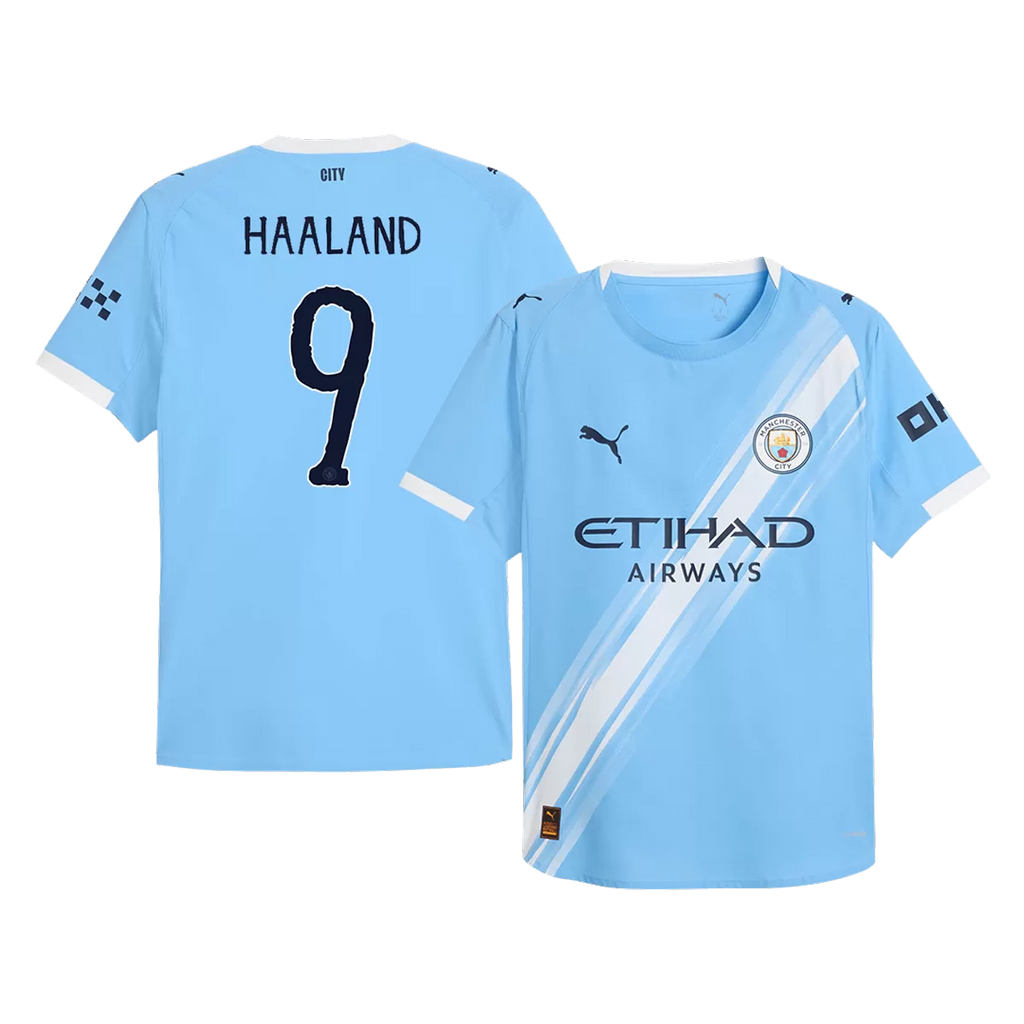 HAALAND #9 Manchester City Home Jersey 2025/26