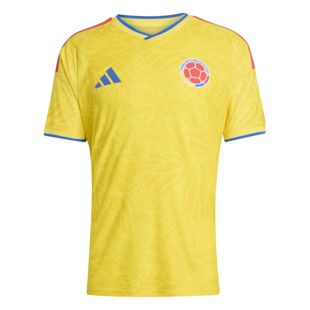 2026 Colombia Men's Authentic Home Soccer Jersey (Custom)