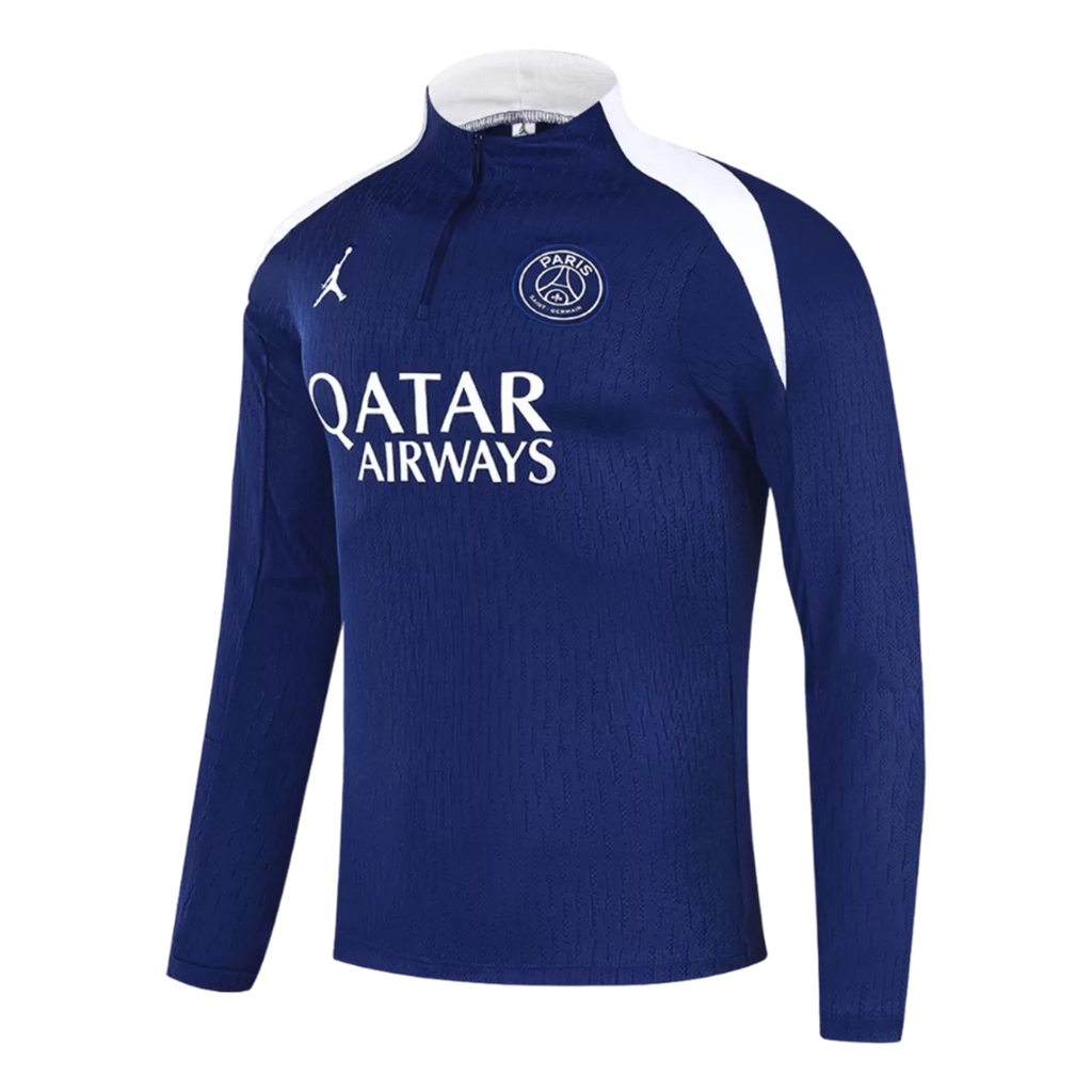 PSG Paris Saint-Germain Zipper Sweatshirt Kit(Top+Pants) Navy 2025/26