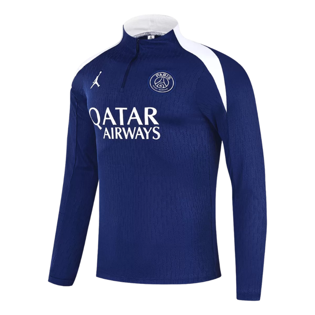 PSG Paris Saint-Germain Zipper Sweatshirt Kit(Top+Pants) Navy 2025/26