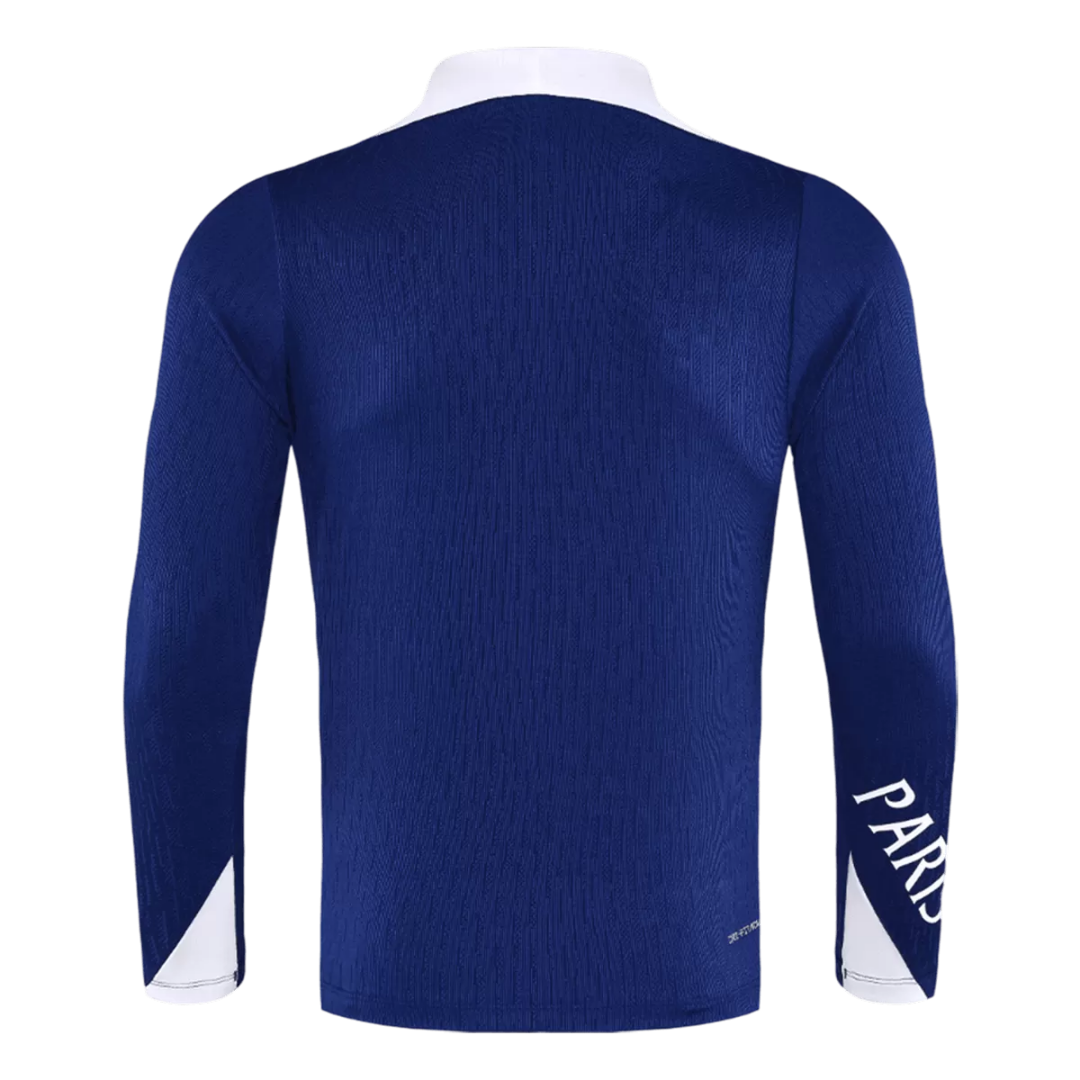 PSG Paris Saint-Germain Zipper Sweatshirt Kit(Top+Pants) Navy 2025/26