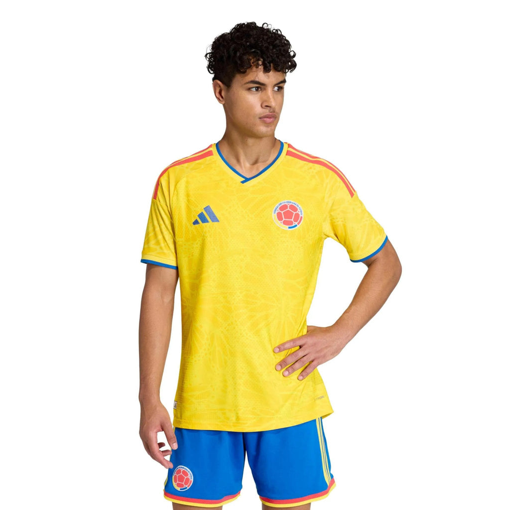2026 Colombia Men's Authentic Home Soccer Jersey (Custom)
