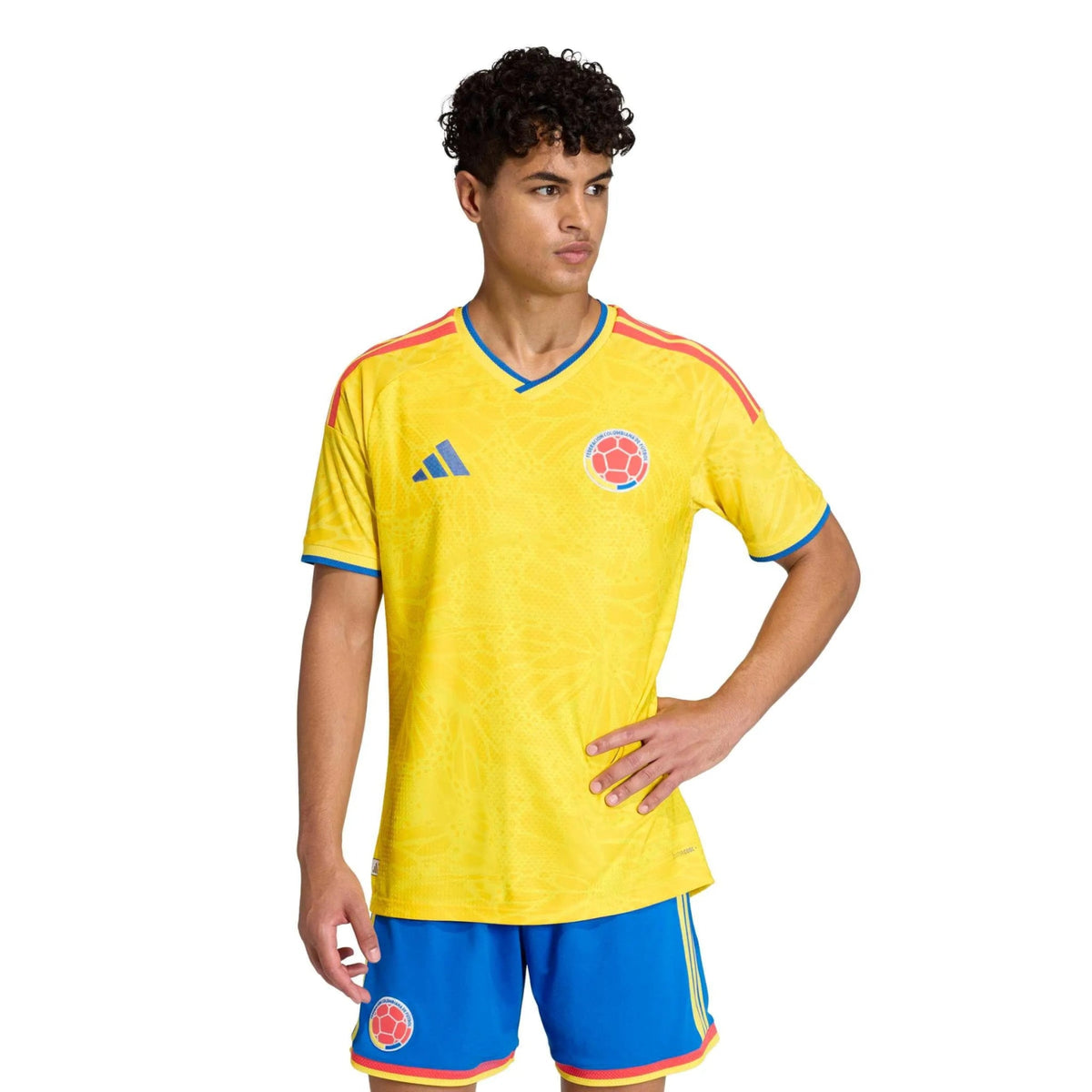 2026 Colombia Men's Authentic Home Soccer Jersey (Custom)