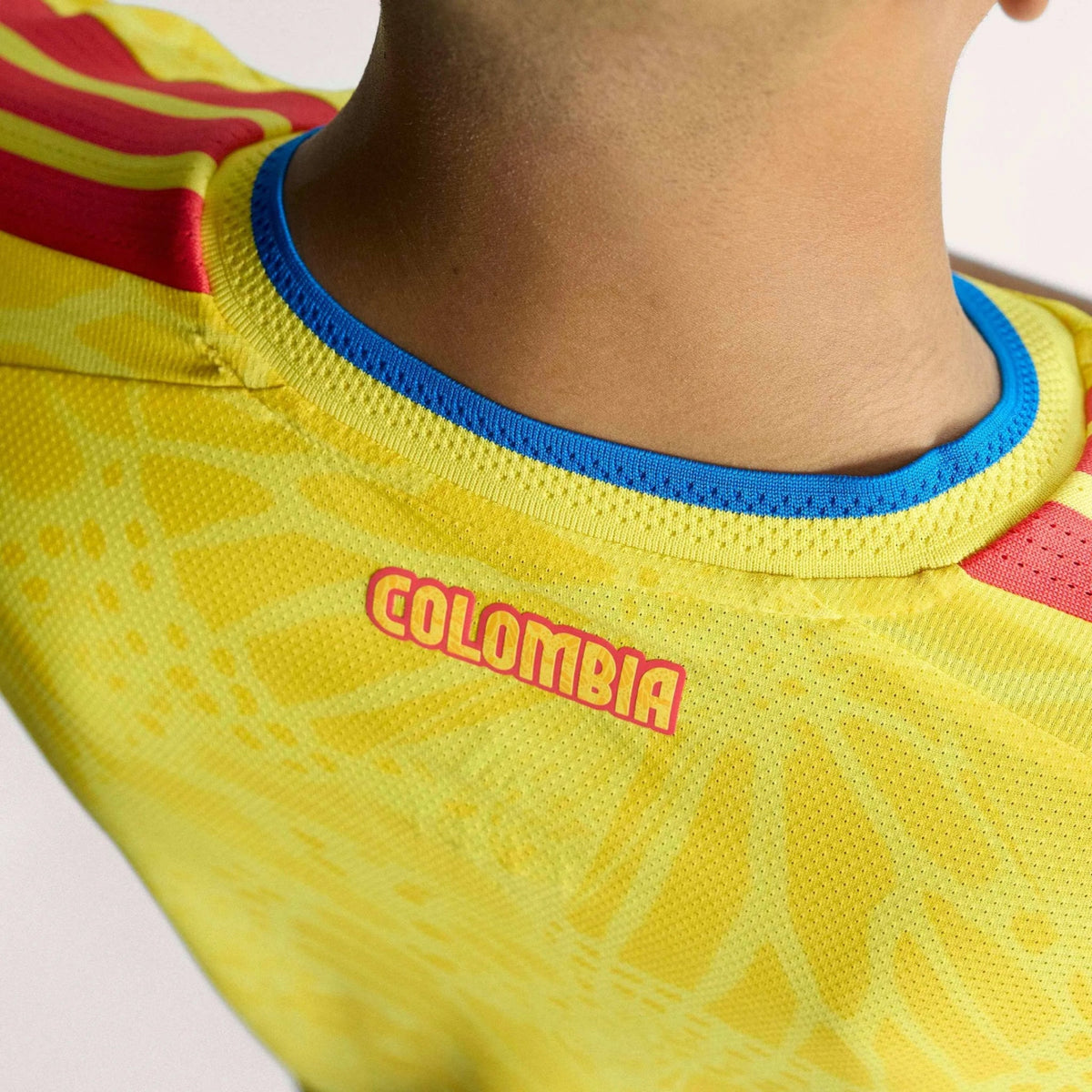 2026 Colombia Men's Authentic Home Soccer Jersey (Custom)