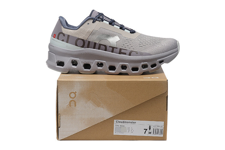 On Running Cloudmonster Sneakers Gray | Purple