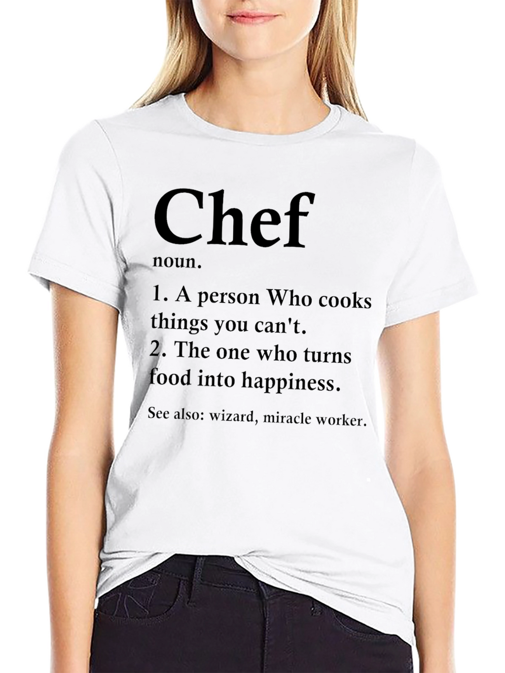 Chef Definition Black T-Shirt