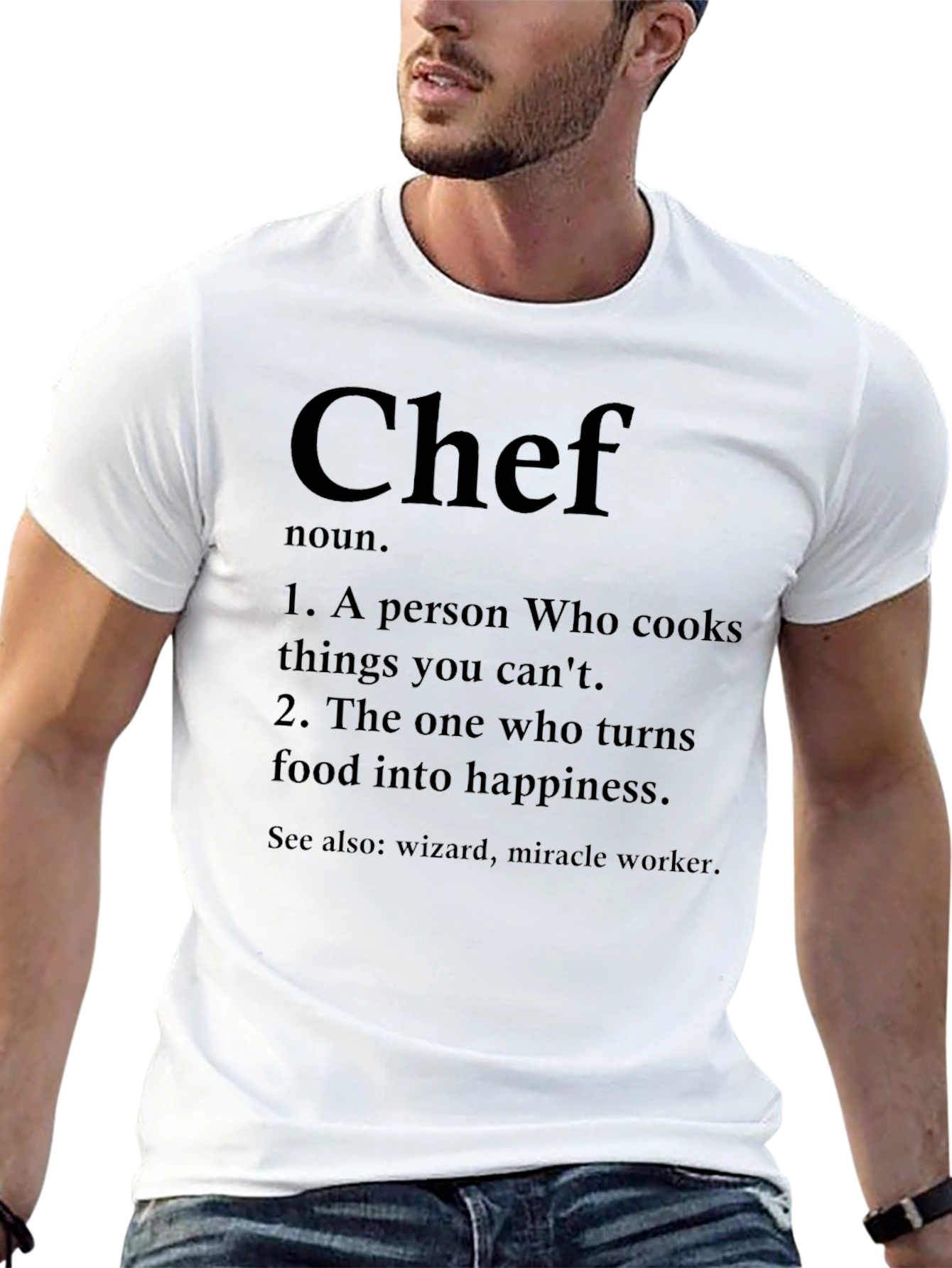 Chef Definition Black T-Shirt